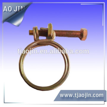 double wire type hose clamp